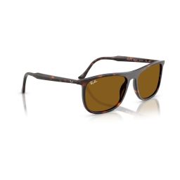 Ray-Ban Core Brown Rectangular Polarized Unisex Sunglasses image 3