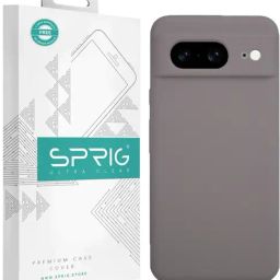 Sprig Liquid Silicone Back Cover for GOOGLE PIXEL 8 (Brown)-picture-22
