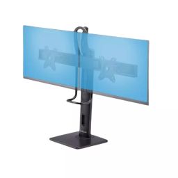 StarTech.com Floor Mounting Monitor Stand for 2 x Screen 27 inch Screen Size, 2MC1S-MONITOR-STAND-image-82