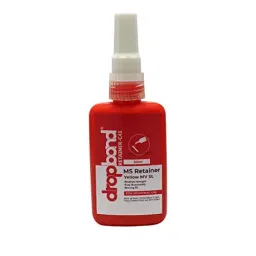 Drop Bond By POLYFIX HS Retainer 50 ml Medium Strength Viscosity Adhesive Yellow for Cylindrical Fitting, C41-93