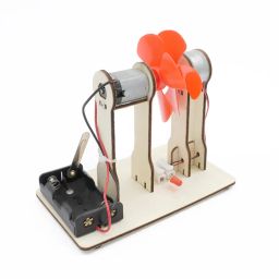 DIY Wind Power STEM Kit Wooden Puzzle Pack STEM Kit Science Education Set With Robotic Project Perfect For Robot School Project - RS6334DIY Wind Power STEM Kit Wooden Puzzle Pack STEM Kit Science Education Set With Robotic Project Perfect For Robot School Project - RS6334 image 1