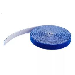 StarTech.com Hook and Loop Cable Ties Nylon Blue 15.24 cm (50 Ft) x 0.7 inch, HKLP50BL-image-55