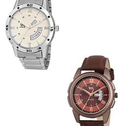 WM Men Set Of 2 Analogue Watches DDWM-040-35kjo-49