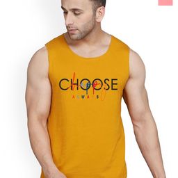 SLOWLORIS Pack Of 2 Printed Innerwear Vests VSL26 CMB(CHS MUSTARD)(LOOK PEACH)-image-98