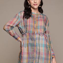 Ritu Kumar Printed Pure Cotton Kurti-3
