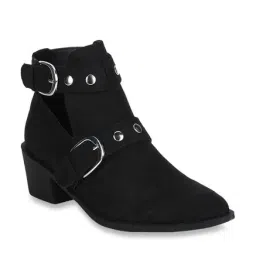 Truffle Collection Black Casual Boots-image-35