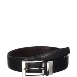 Kara Black & Dark Brown Solid Reversible Belt-image-45