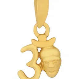 PC Jeweller Om Sai 22 kt Gold Pendant without Chain-image-85