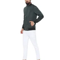 Allen Solly Green Regular Fit Jacket image 3