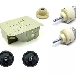 Invento 2 Wheel Car Kit Metal Chassis 130x105x45mm-image-47