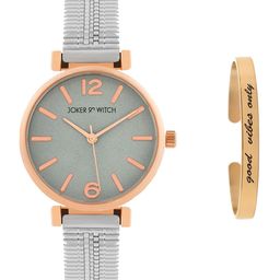 JOKER & WITCH Women Celeste Grace Watch Bracelet Stack Gift Set JWBS1073-52