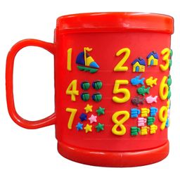 FunBlast Cartoon Print Embossed Milk Mug - 350ml (Random Color and Design)-image-62