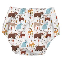 Chinmay Kids Baby Swim Diaper Waterproof Reusable Leakproof Adjustable Infant Pool Pant Boys And Girls Swim Diaper Age Group - (9 Months - 24 Months) White Bear-17