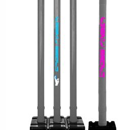Jaspo Anime Premium Plastic Stumps Set for All Ages- Ideal for Boys, Girls, and Adults- Durable and Fun Cricket wicket set-7