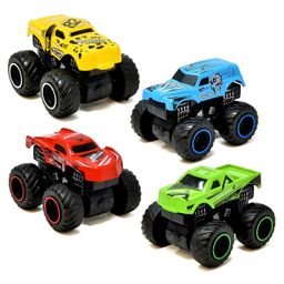 NEGOCIO Hot Wheels 4-Pack Diecast Monster Trucks Set with launcher - Ultimate Off-Road Adventure- PACK OF 1- COLOR MAY VARY-image-51