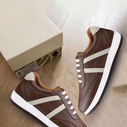 riffway Men Striped Suede Sneakers-image-46