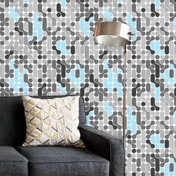 ArtzFolio Printed UV-Resistant Anti-Bacterial Abstract Geometric Peel & Stick Wallpaper-picture-6