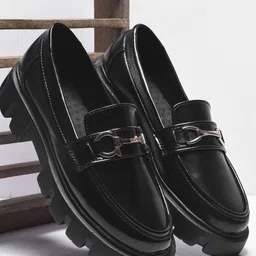 Try Me Women Patent Leather Loafers-99