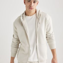 DeFacto Hooded Front-Open Sweatshirt-picture-52