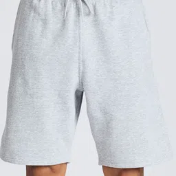 Domyos By Decathlon Men Regular Fleece Mid-Rise Shorts-image-97