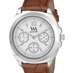 WM Men White Analogue Watch WMAL-327-Brown-image-30