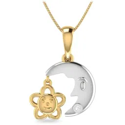 PC Jeweller Hifazat 18k Gold Pendant without Chain for Kids-image-54