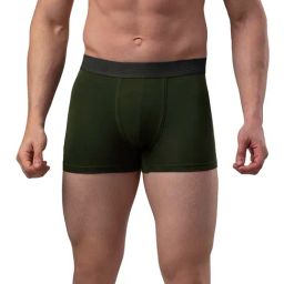UnderJeans by Spykar Olive Trunks-image-38