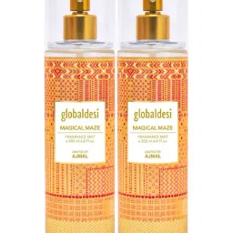 Global Desi by Ajmal Magical Maze Fragrance Mist for Women - Pack of 2-image-5