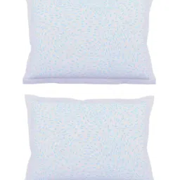 Petal Home Gondi Bird White Cotton Pillow Covers - Set of 2-image-28