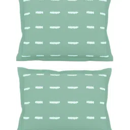 Petal Home Gondi Tree Green Cotton Pillow Covers - Set of 2-image-3