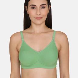 Zivame Green Non Wired Non Padded T-Shirt Bra-picture-45
