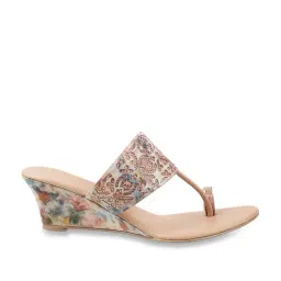 Metro Women's Peach Toe Ring Wedges-image-39
