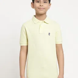 Red Tape Boys Yellow Cotton Polo T-Shirt-picture-21