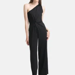 Kazo Black One Shoulder Jumpsuit-picture-15