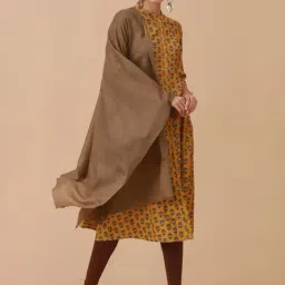 Soch Beige Plain Stole-picture-13