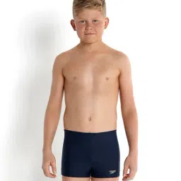 Speedo Kids Navy Solid Swim Shorts-image-31