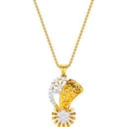 Kisna Diamond & Gold Jewellery 18k Leanni Pendant-picture-5