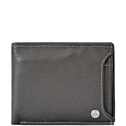 Eske Grey Casual Leather Bi-Fold Wallet for Men-48