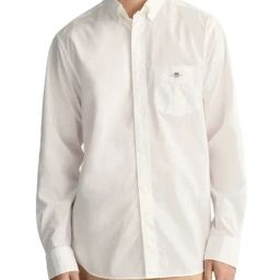 Gant White Regular Fit Shirt-image-54