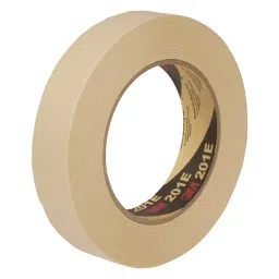 3M MASKING TAPE, 24MM X 50M, CHAMOIS, 201E 24MM-24