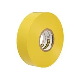 3M ELECTRICAL INSUL TAPE, PVC, 66FT X 0.75", 35 YELLOW (3/4X66FT)-10