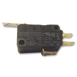 OMRON ELECTRONIC COMPONENTS MICROSWITCH, SPDT, 16A, LEVER, D3V-162-1C25-14