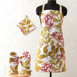 House This Mulaga Floral Multicolor 180 TC Cotton Kitchen Set-image-58