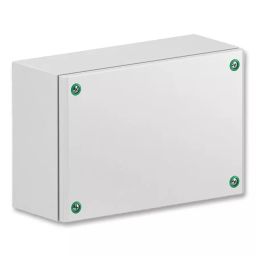 SCHNEIDER ELECTRIC Metal Enclosures ENCLOSURE, STEEL, GREY, 300X300X120MM, NSYSBM303012-37