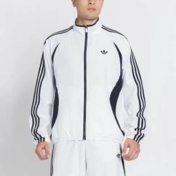 Adidas Originals White TEAMGEIST TT Jacket-image-49