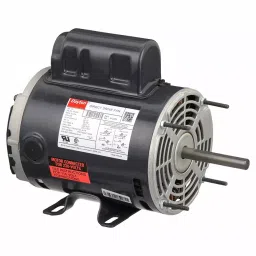 Dayton Direct Drive Blower Motor 1 Speed Open Air-Over Rigid Base Mount 1/2 HP, 4YU22-image-52