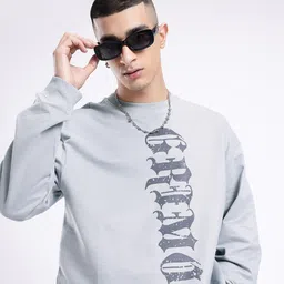 glitchez Urban Cool Printed Relaxed Cotton Terry Sweatshirt-image-96