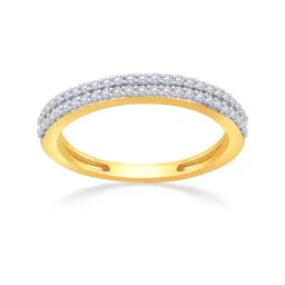 Malabar Gold and Diamonds 18k Rose Diamond Ring for Women-picture-0