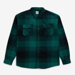 Y&F Kids by Westside Dark Green Checks Printed Cotton Shirt-picture-15