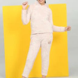 Sweet Dreams Girls Skin Printed Regular Fit Track Suit-image-98